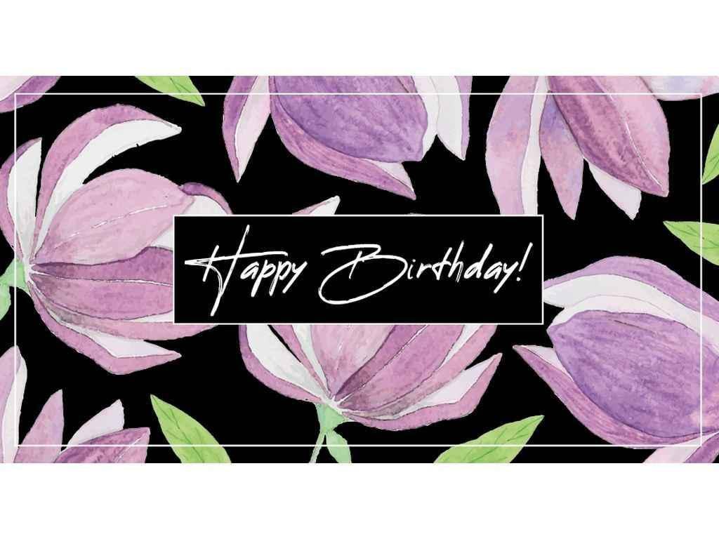 Конверт для денег Упаковкин С днем рождения №КД-128У 10 шт. (1081021)