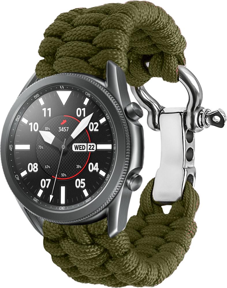 Ремешок из Паракорда Ruper для Galaxy Watch 3 45 мм (22mm) Khaki (30801-17)