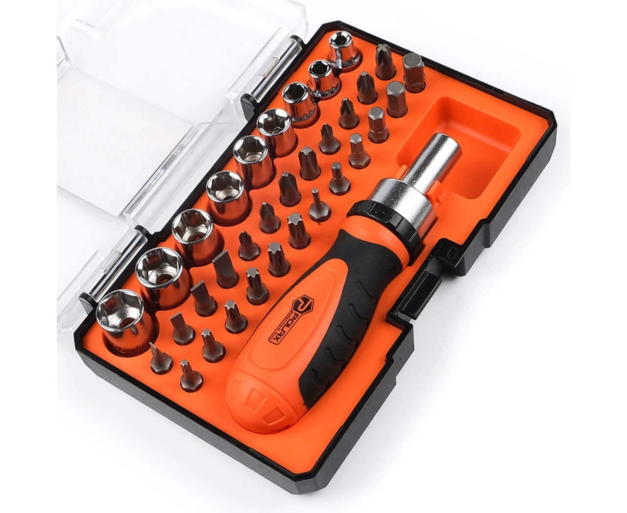 Викрутка з реверсом та змінними насадками 34 шт. (27558195) - фото 7 Викрутка з реверсом та змінними насадками 34 шт. (27558195) - фото 7