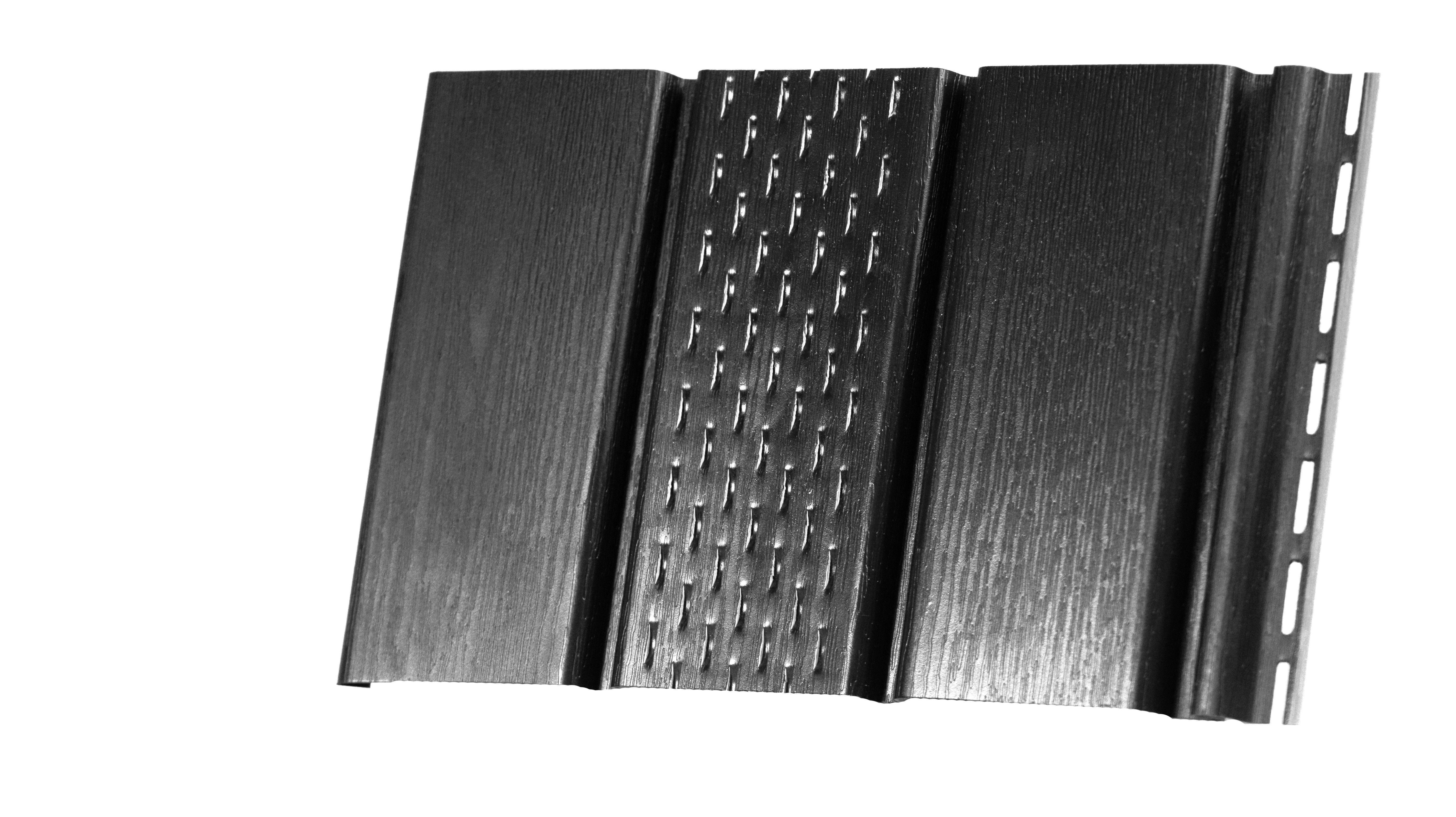 Панель софіту RAINWAY перфорована 300х3000 мм RAL 7024 Графітовий (12.300.02.307.RW) Панель софіту RAINWAY перфорована 300х3000 мм RAL 7024 Графітовий (12.300.02.307.RW)