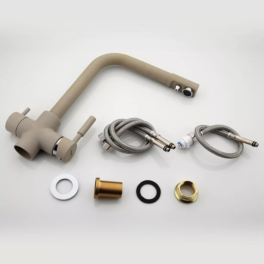 Змішувач для кухні Frap F4352-20 на дві води (23188685) - фото 5 Змішувач для кухні Frap F4352-20 на дві води (23188685) - фото 5