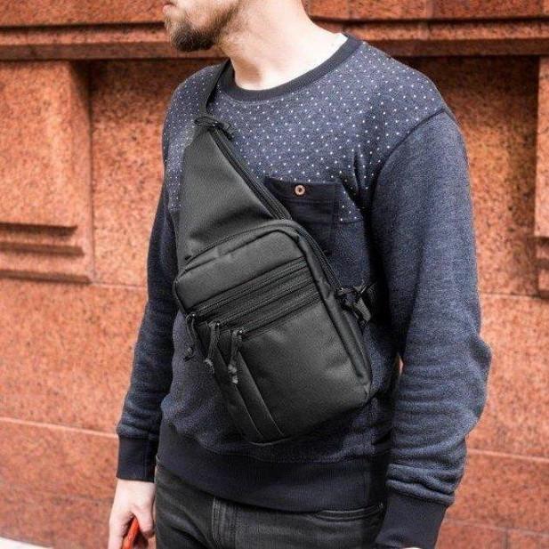 Сумка-кобура наплечная M-TAC Black Черный (21901296) - фото 9 Сумка-кобура наплечная M-TAC Black Черный (21901296) - фото 9