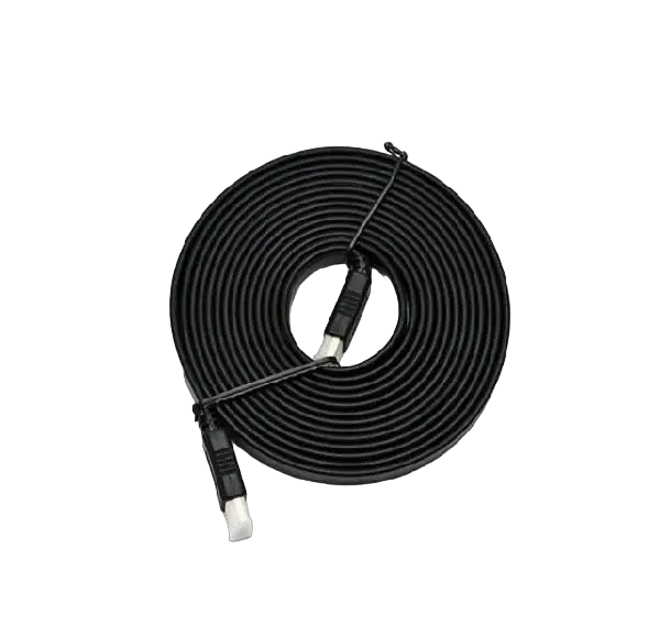 Кабель HDMI Gresso FL-001C M-M без феритів плоский 3 м Чорний (2000700002142)