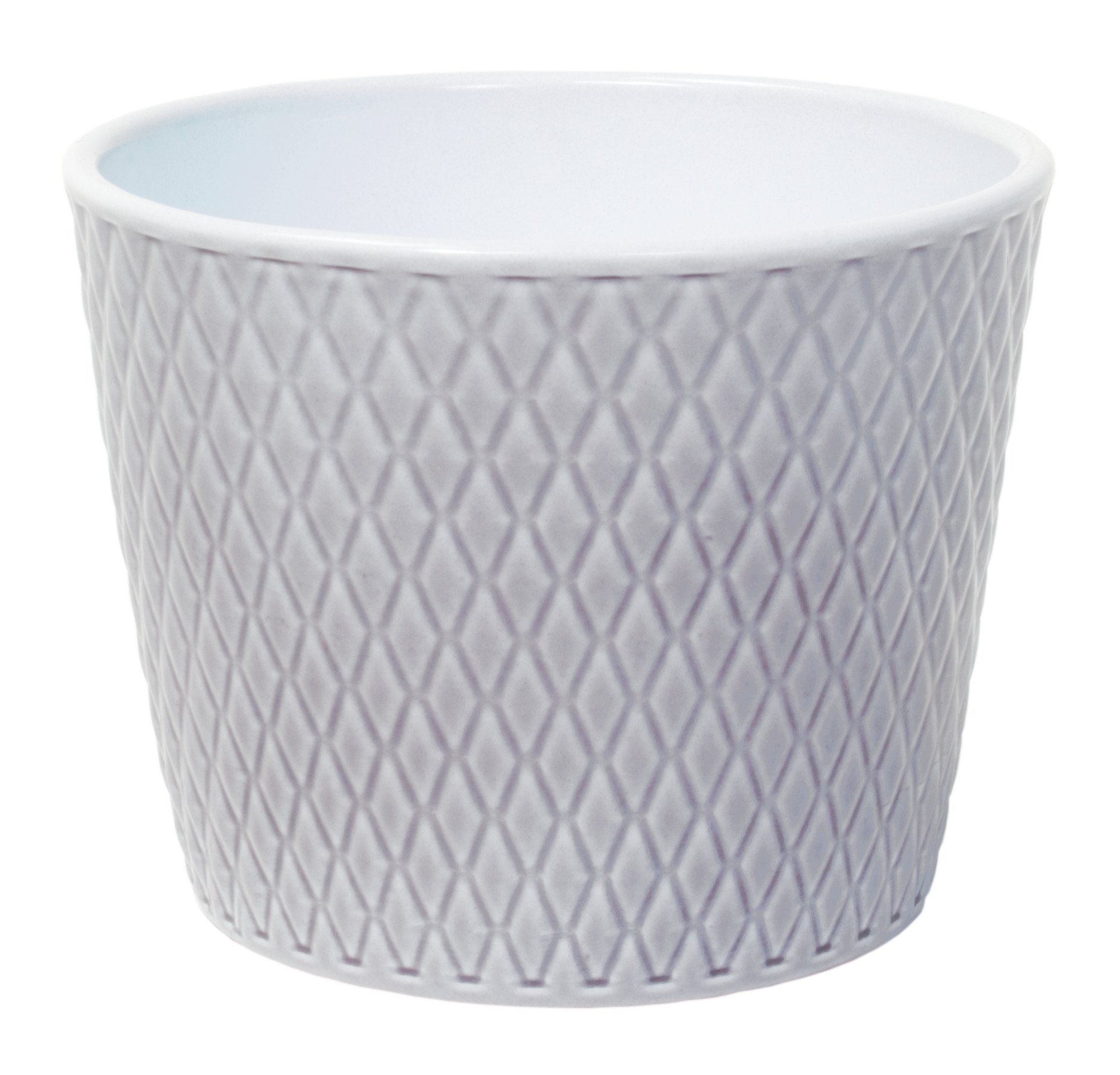 Кашпо GRIEBLING Харлекін 12х14,5 см 1,6 л Сірий лазур (000006508)