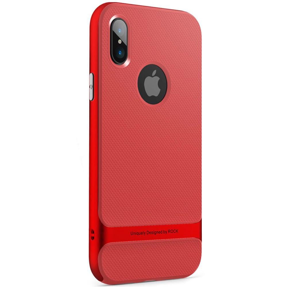 Чехол накладка Rock Royce series for iPhone X, Red