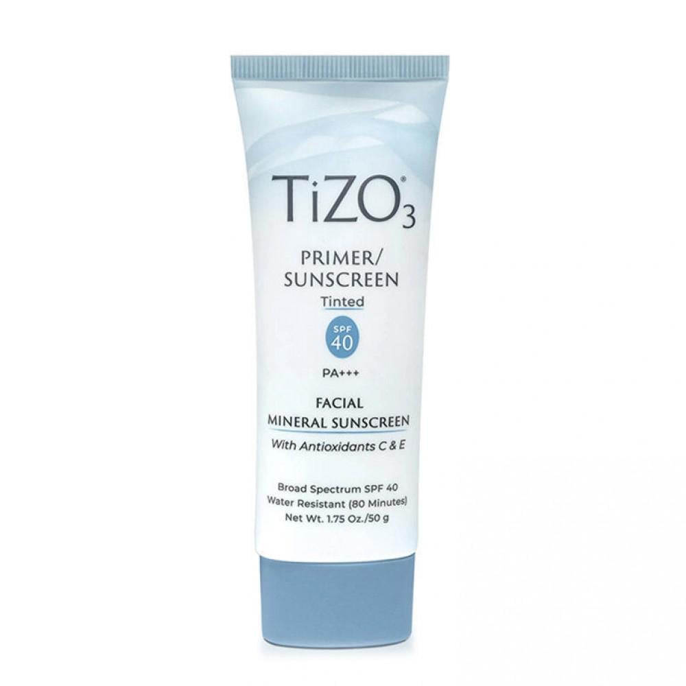 Крем-праймер для лица с оттенком TIZO 3 Primer Sunscreen Tinted SPF 40