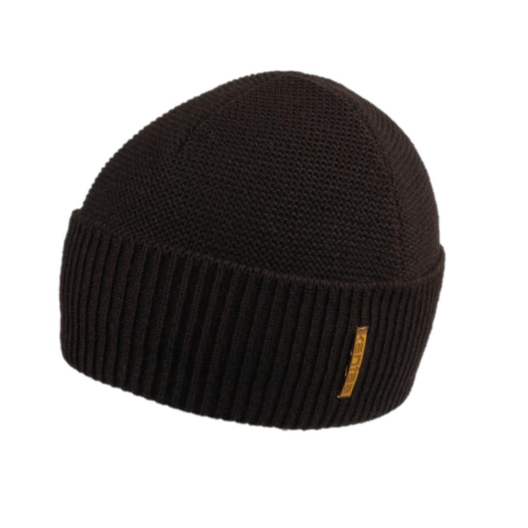 Мужская шапка Кahta Fashion Hat зима р. 56-58 Коричневый (OC-484)
