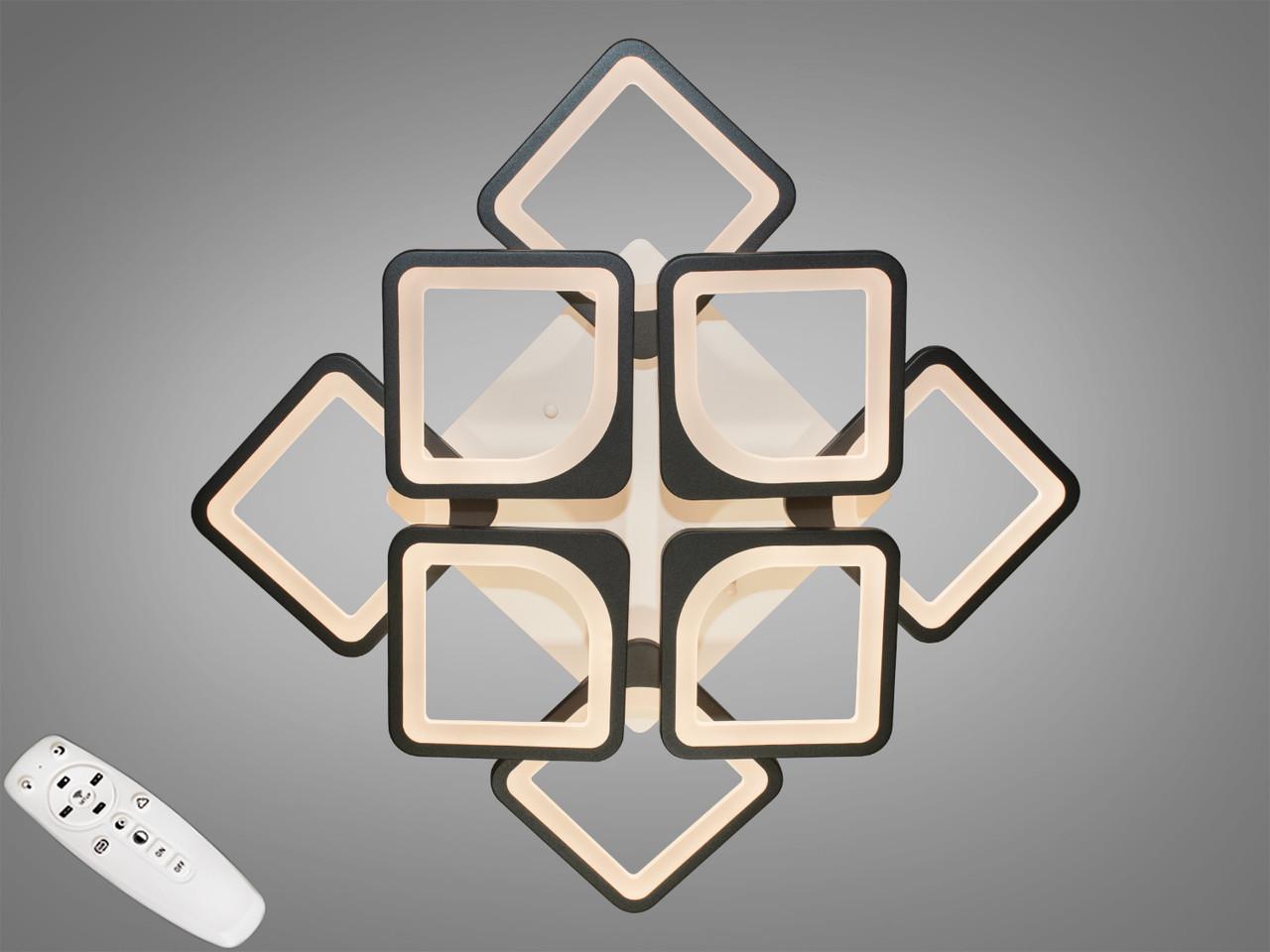 Люстра LED S8060/4+4BK (2437601723)