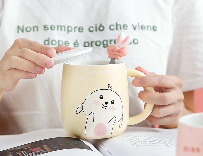 Чашка заварочная с ложкой Expe 6815 450 мл Желтый (4361006) - фото 3 Чашка заварочная с ложкой Expe 6815 450 мл Желтый (4361006) - фото 3