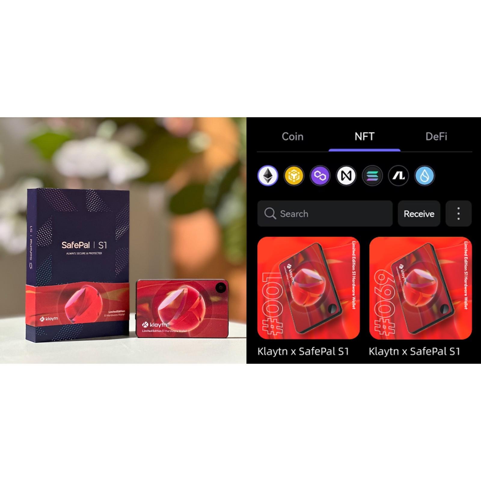 Крипто-гаманець апаратний SafePal Klaytn S1 Limited Edition Чорний (SKS1Black) - фото 3 Крипто-гаманець апаратний SafePal Klaytn S1 Limited Edition Чорний (SKS1Black) - фото 3