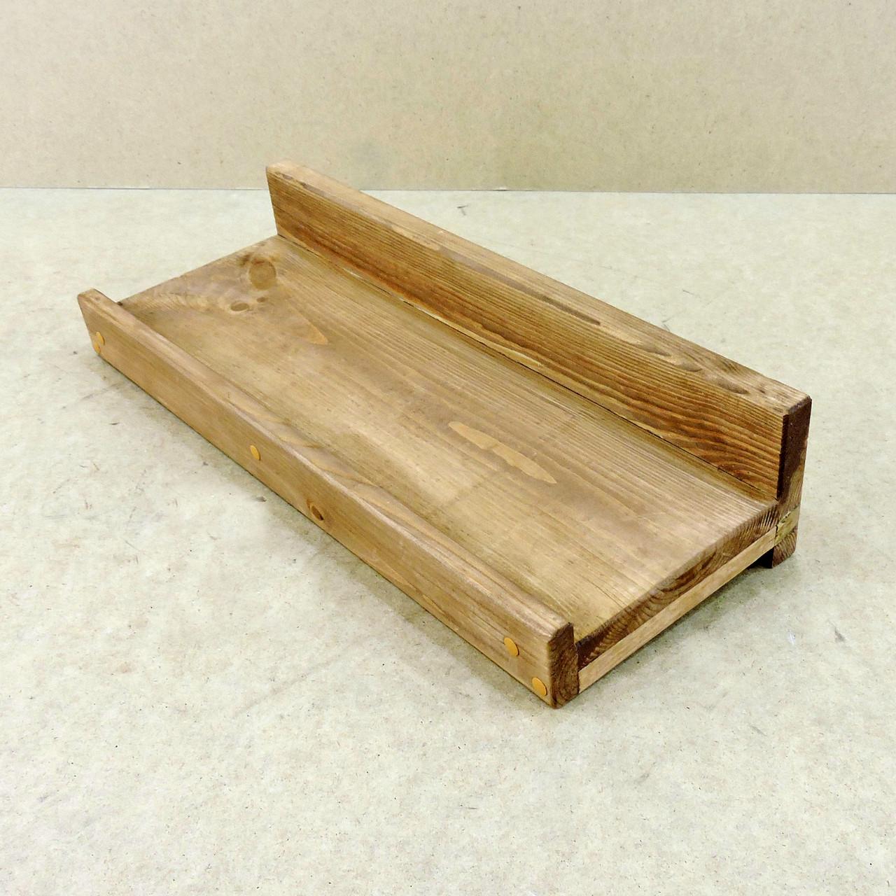 Полка настенная из дерева Санта/Круз Мускат (ПНС/000307)