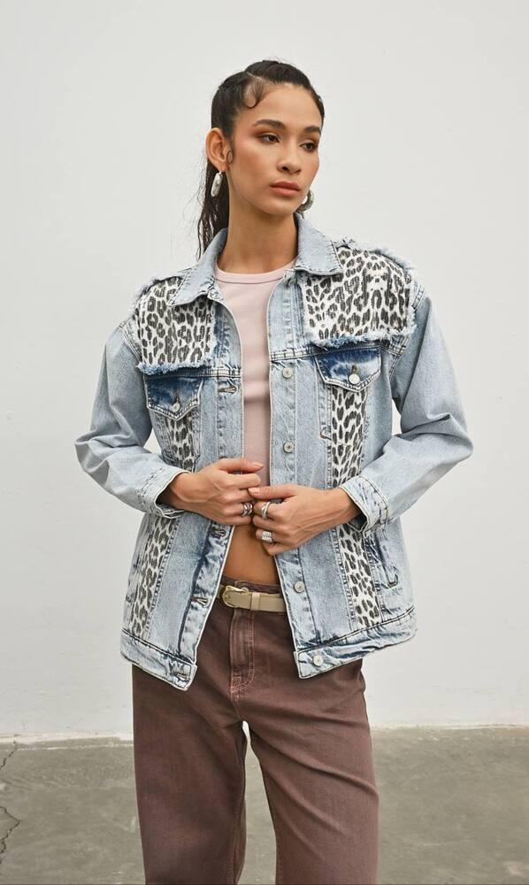 Куртка джинсовая женская Veto Jeans VT2755х50 L Синий (25686114) - фото 4