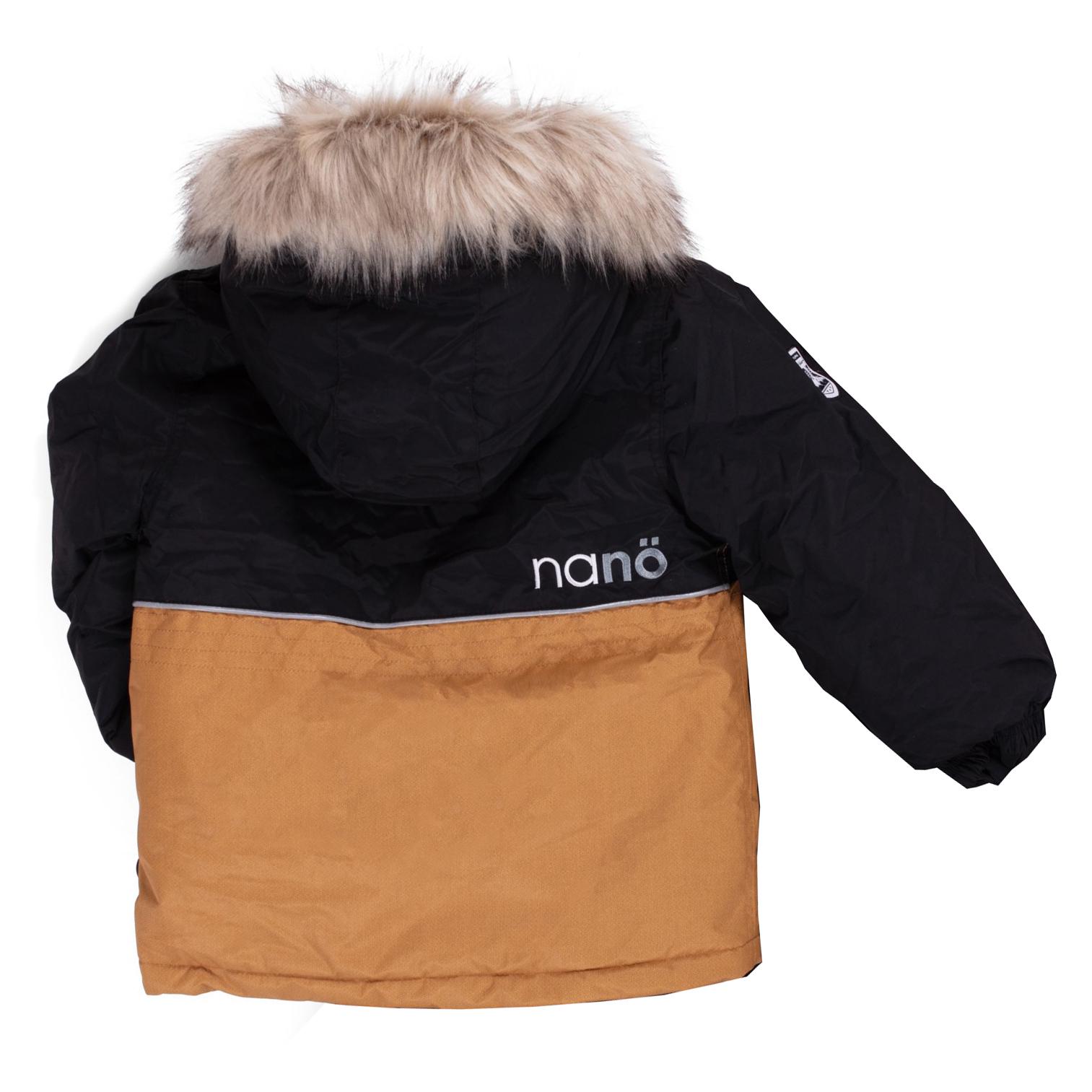 Куртка детская зимняя Nano F20M255 для мальчика 102-112 см Горчичный (F20M255-Black-4) - фото 2 Куртка детская зимняя Nano F20M255 для мальчика 102-112 см Горчичный (F20M255-Black-4) - фото 2