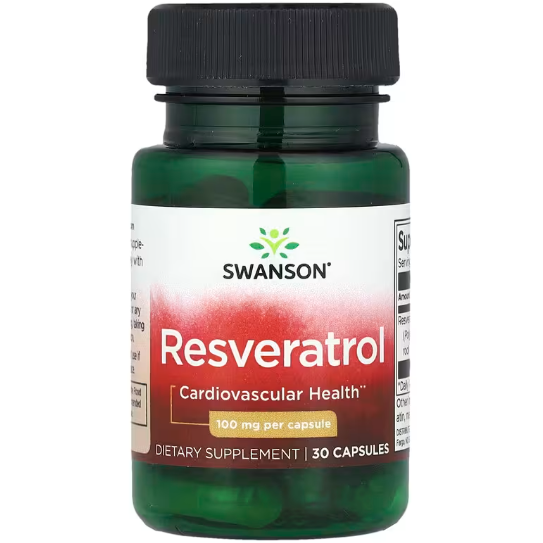 Добавка Ресвератрол Swanson Resveratrol 100 мг 30 капсул