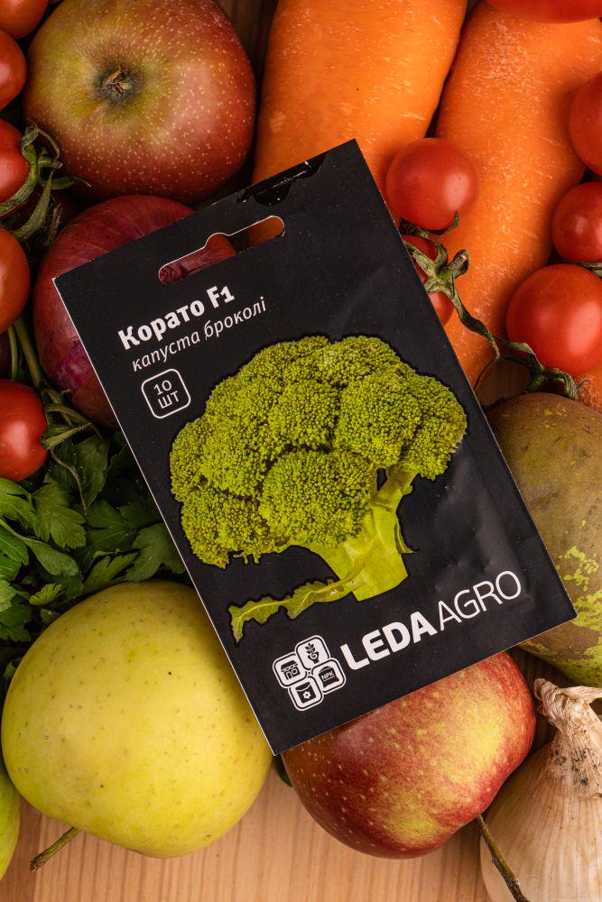 Насіння Enza Zaden Капуста брокколі Корато F1 10 шт. (266856)