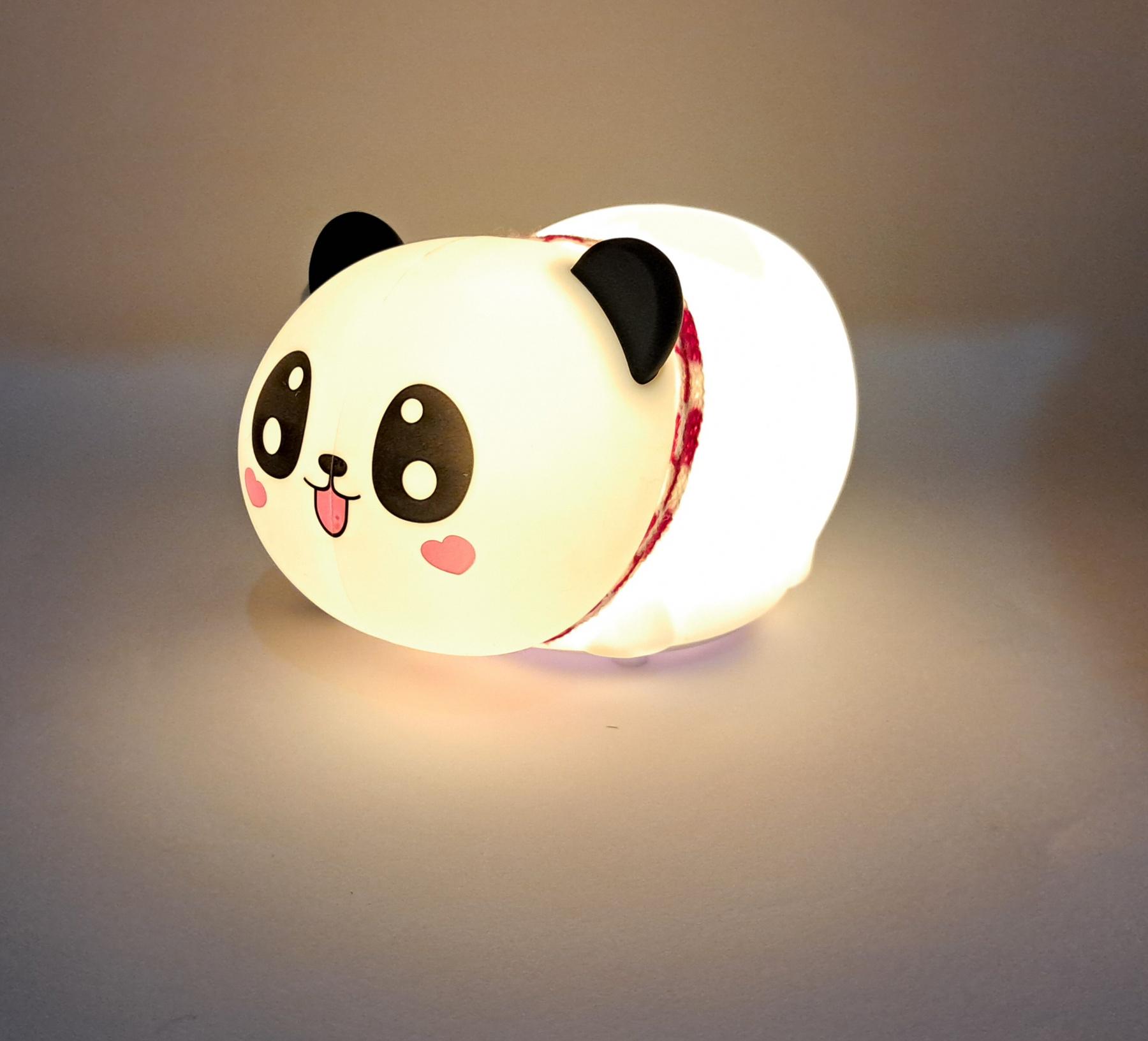 Ночник аккумуляторный силиконовый Панда (EL-543-31)