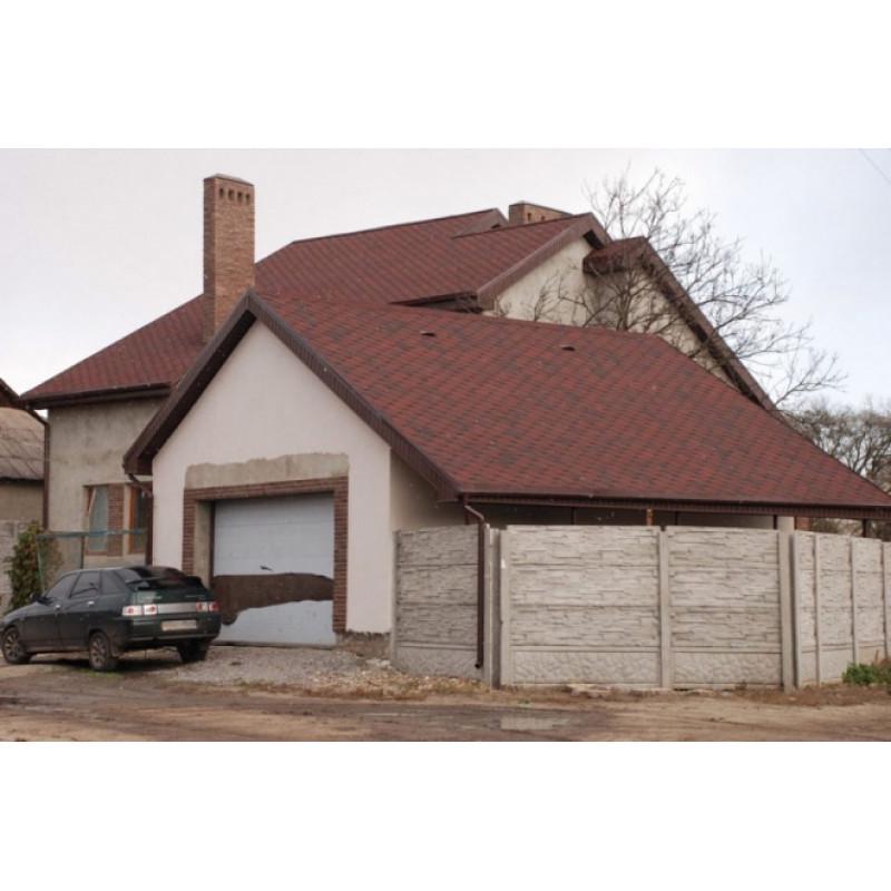 Черепица битумная Акваизол Мозаика Огненная лава Эталон - фото 3