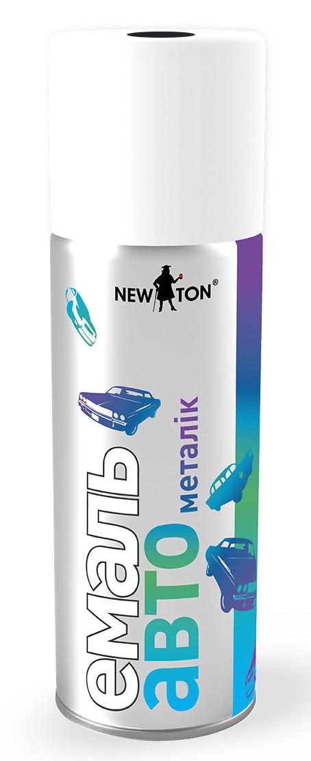 Автоэмаль с эффектом металлик New Ton 400 мл 602 Авантюрин