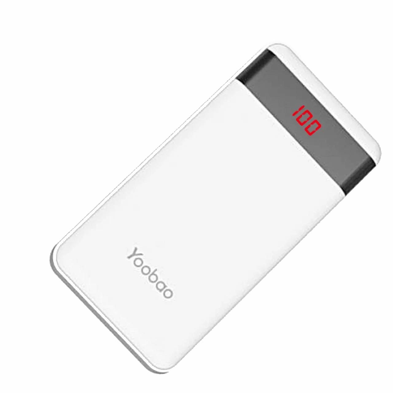 Портативное зарядное устройство Power bank YOOBAO 10000mAh Белый