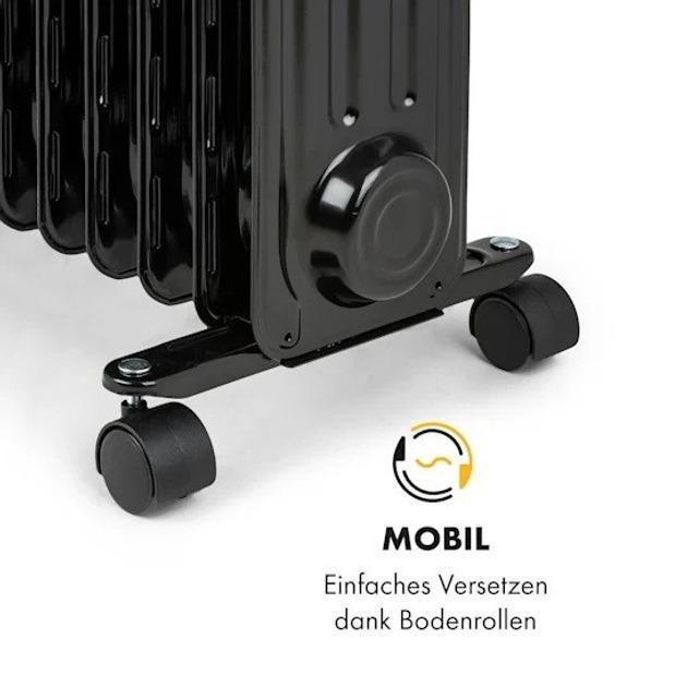 Масляний обігрівач KLARSTEIN Thermaxx Heatstream 2500 Вт (10035109) - фото 7 Масляний обігрівач KLARSTEIN Thermaxx Heatstream 2500 Вт (10035109) - фото 7