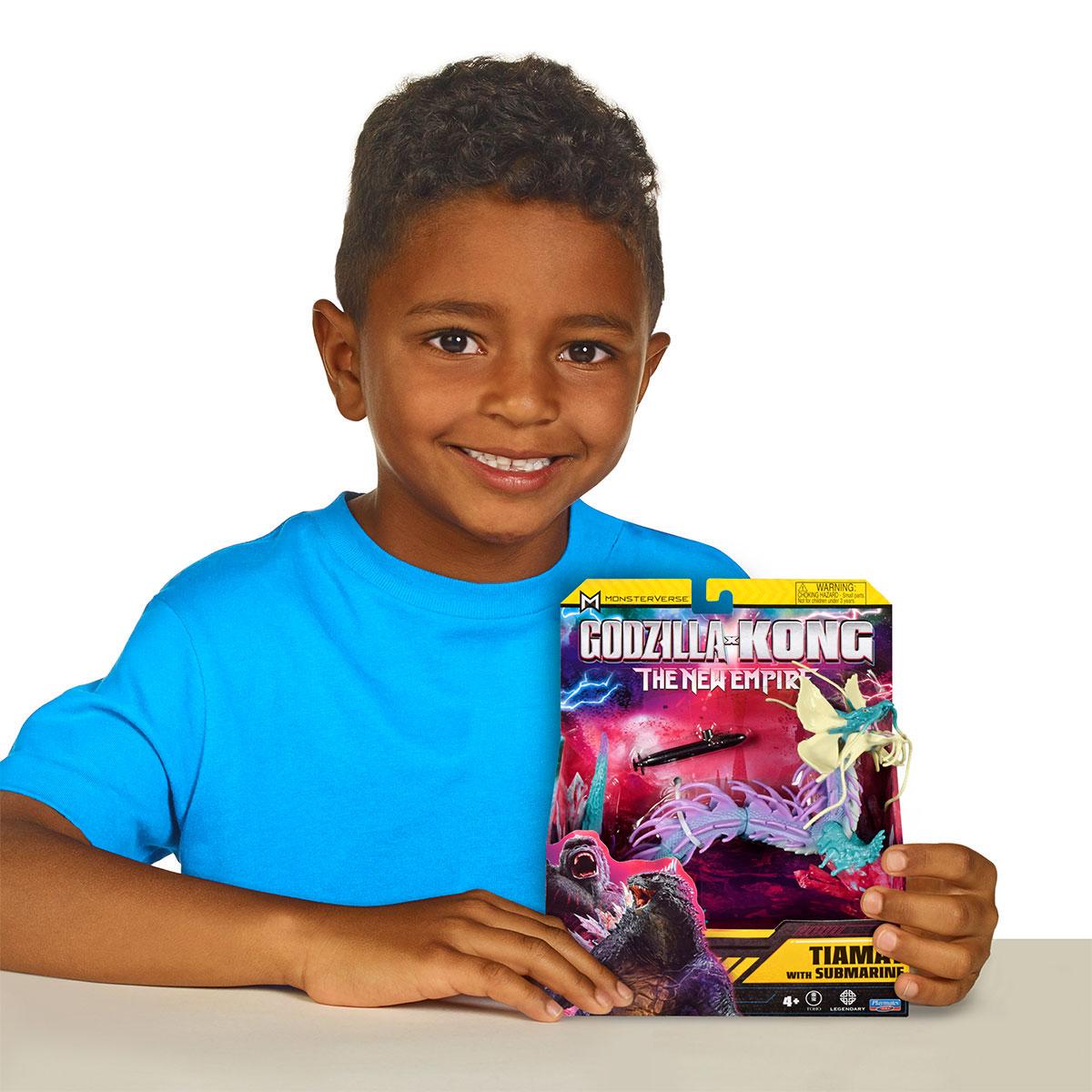 Фигурка Godzilla vs. Kong Тиамат с подводной лодкой (2442561527) - фото 3