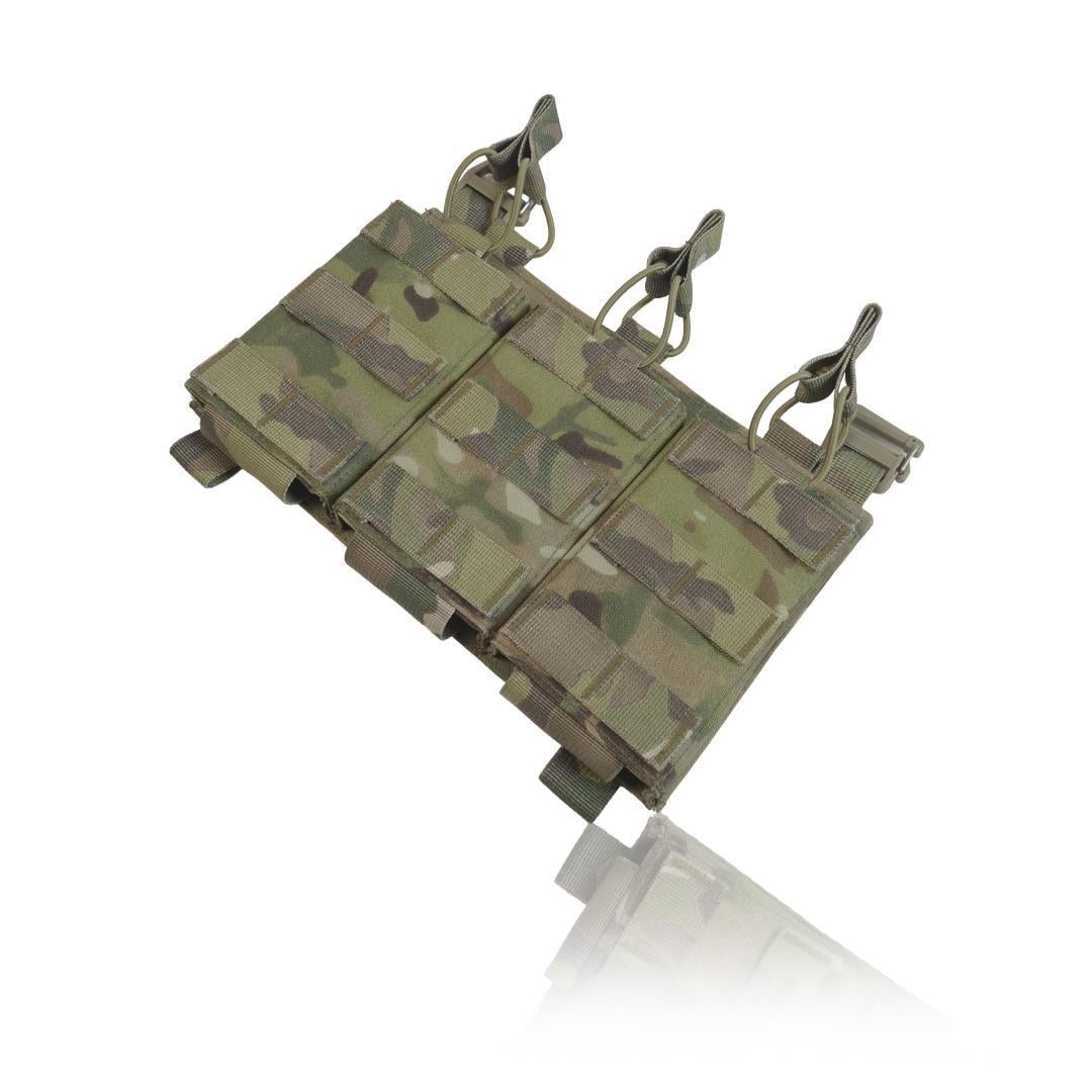 Панель передняя для плитоноски с подсумками под 3 магазина Мультикам (19018566) Панель передняя для плитоноски с подсумками под 3 магазина Мультикам (19018566)