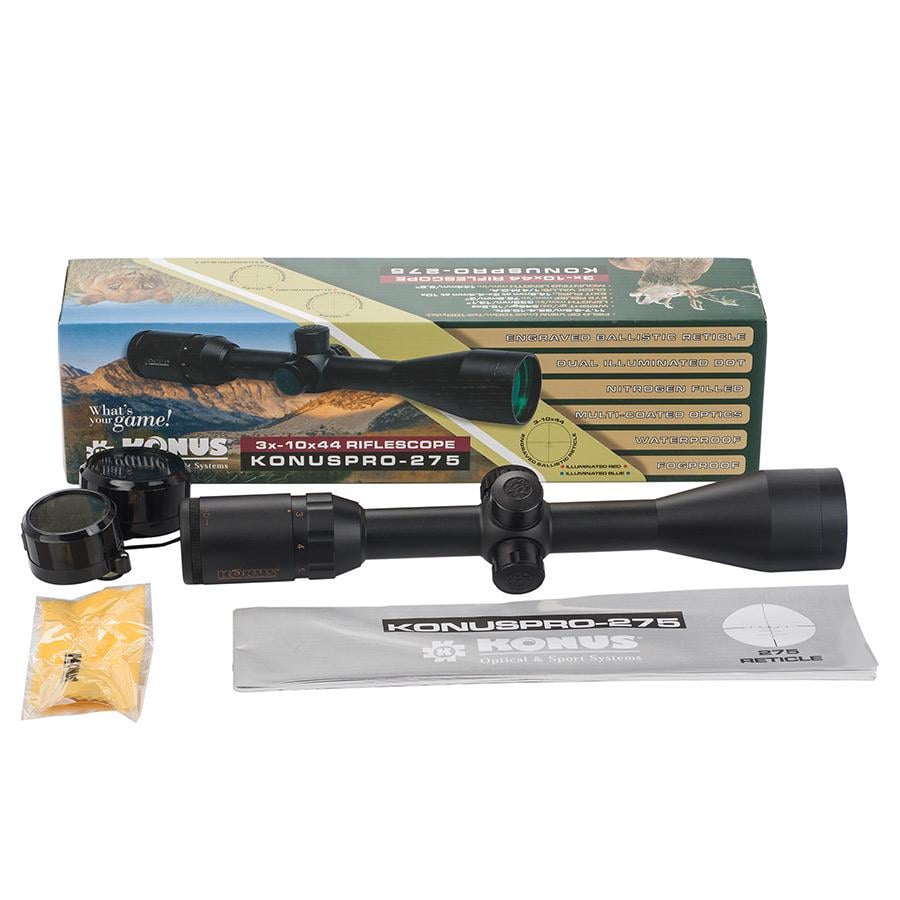 Прицел оптический Konus Konus PRO-275 3-10x44 275 IR (db7279) - фото 3 Прицел оптический Konus Konus PRO-275 3-10x44 275 IR (db7279) - фото 3