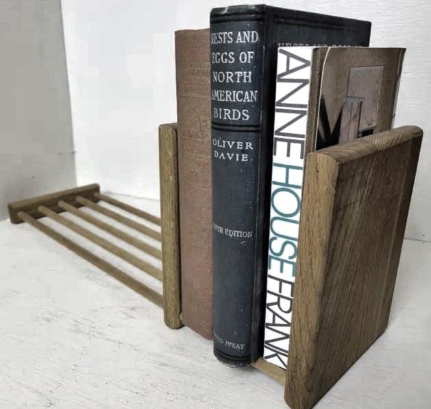 Полка книжная настольная из дерева Киоми Палисандр (КПА-005202)