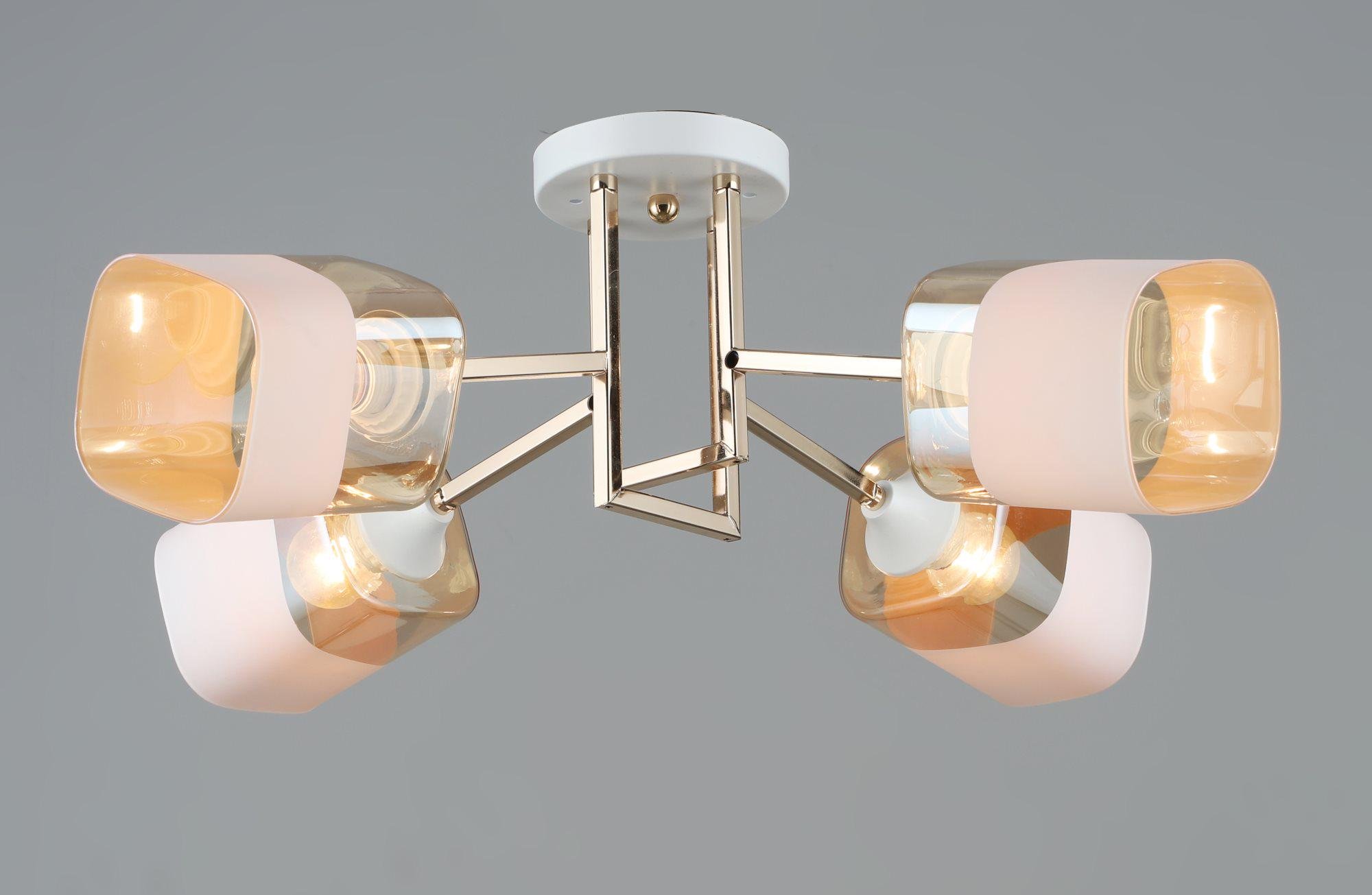 Люстра потолочная Sirius B K2183/4 WT+FGD