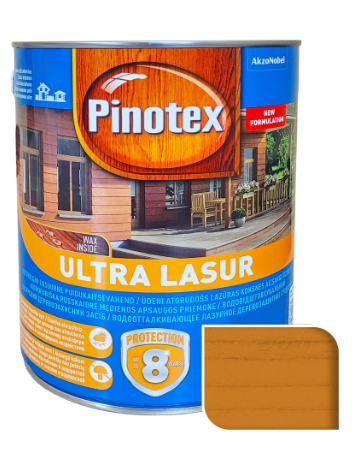 Средство деревозащитное Pinotex Ultra Lasur 3 л Калужница (5308978)