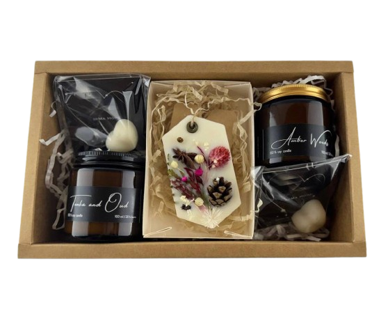 Подарочный набор Irma Home Amber Harmony Свеча 2 шт./Флорентийское саше (BM0004) Подарочный набор Irma Home Amber Harmony Свеча 2 шт./Флорентийское саше (BM0004)