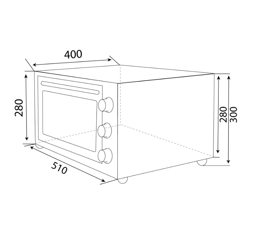 Електрична піч Norteh VERONIKA - фото 3 Електрична піч Norteh VERONIKA - фото 3