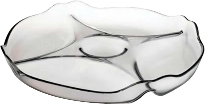 Менажница стеклянная круглая Pasabahce Basic 10473 302 мм (2527211512)