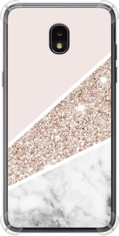 Чехол на Samsung Galaxy J7 2018 Пастельный мрамор (4342sp-1502-42517)