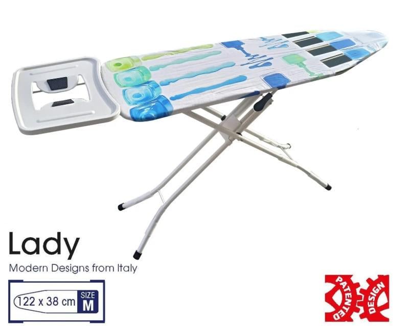 Гладильная доска Casa Si Lady 122x38 см White/Blue Laquer (CS93574R267) - фото 2