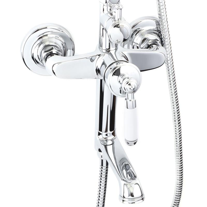 Душова система із змішувачем MIXXUS Premium Vintage 009-J MI2856 Хром (75215) - фото 3