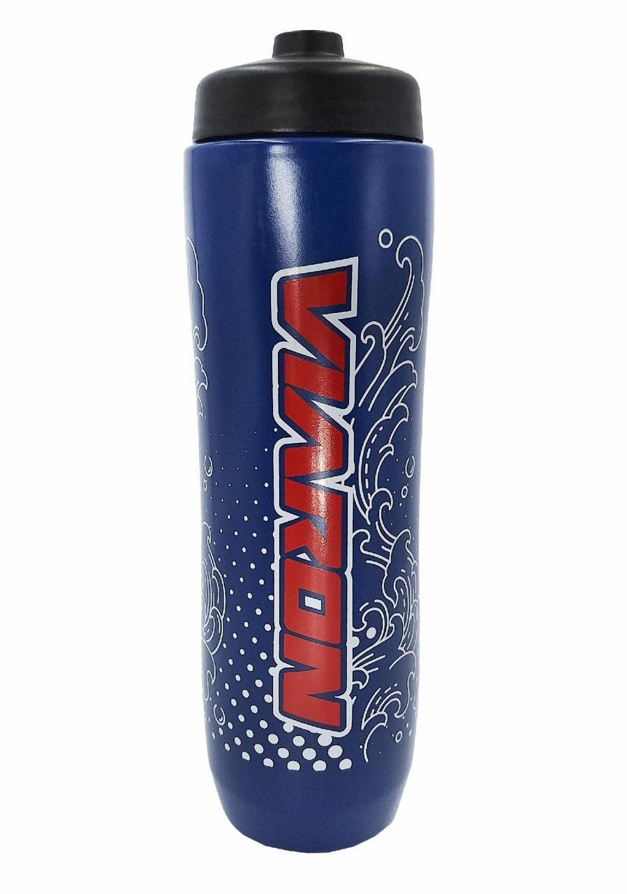 Фляга велосипедна Viaron КТ272 Графіті 1000 мл Синій (G0001618)