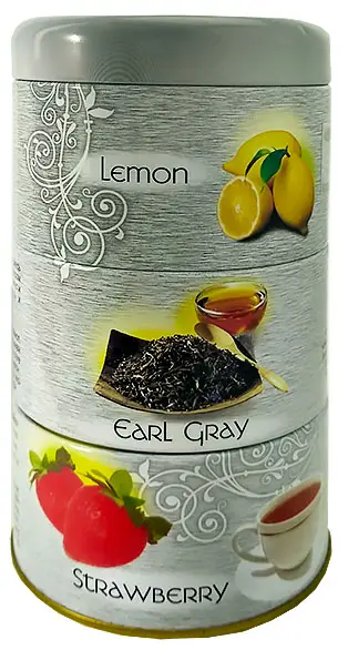 Индийский черный чай Мери Чай ароматизированный 3в1 в жестяной коробке 120 г (8902347002179)