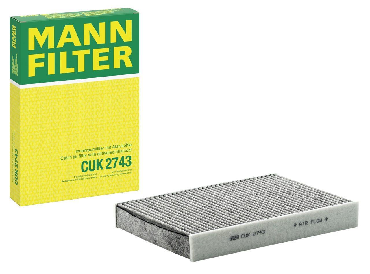 Повітряний фільтр салону Mann-Filter (CUK2743)