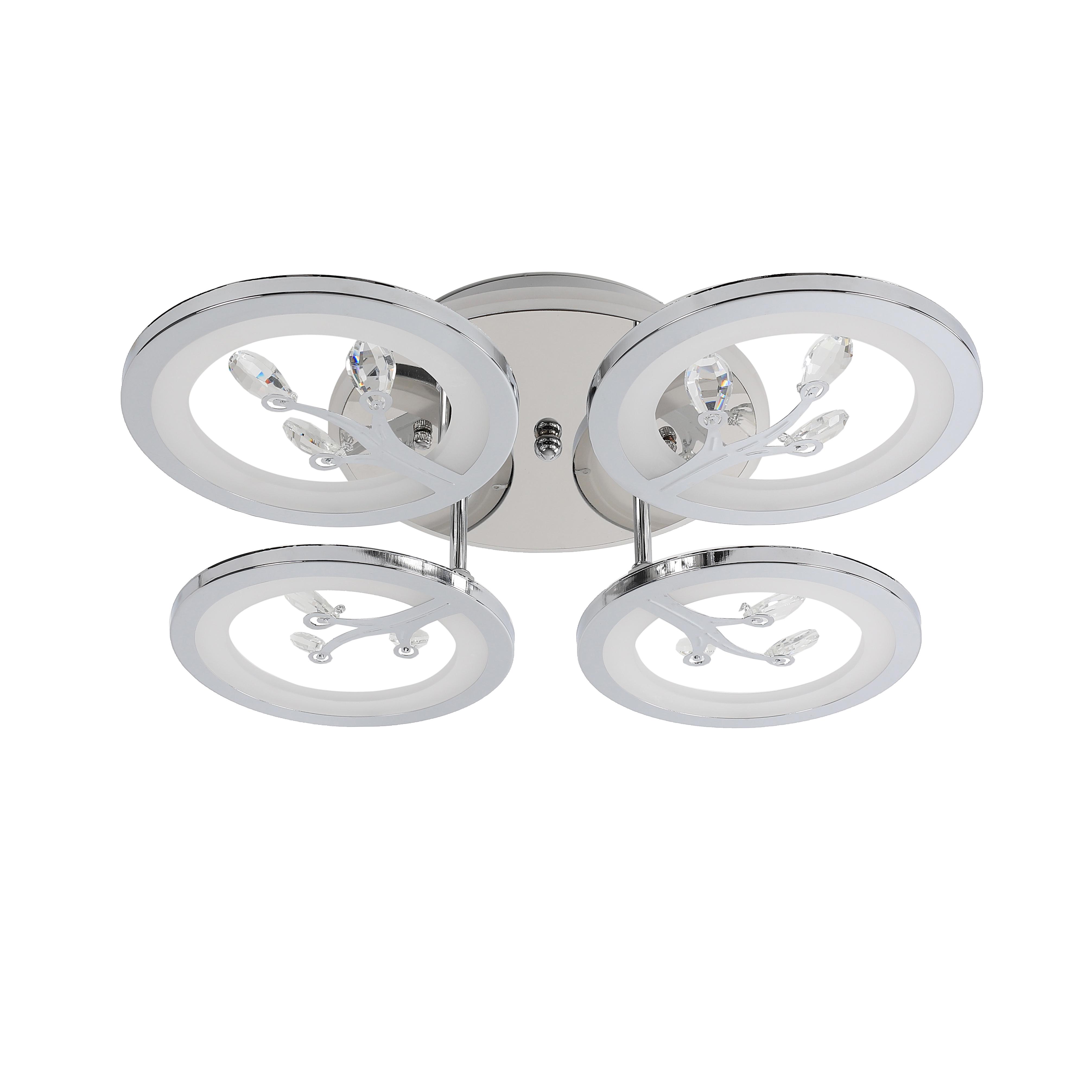 Люстра светодиодная Sirius B YH238/4 88W+12W (000032469)