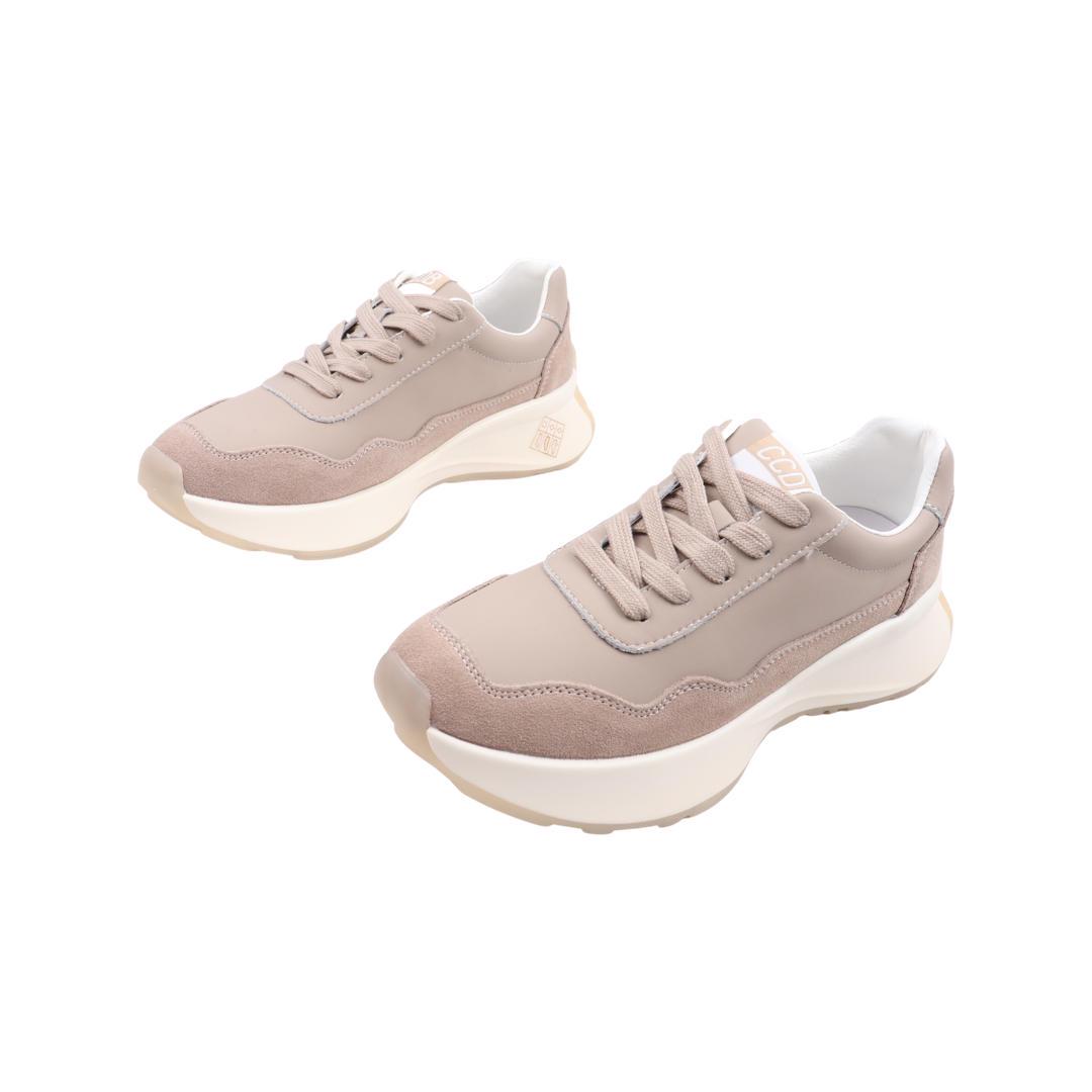 Кроссовки женские Li Fexpert из кожи р. 37 Капучино (1034-22DK) - фото 5