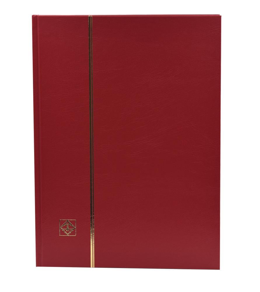 Альбом для марок Leuchtturm на 16 страниц BASIC Красный (А19586)