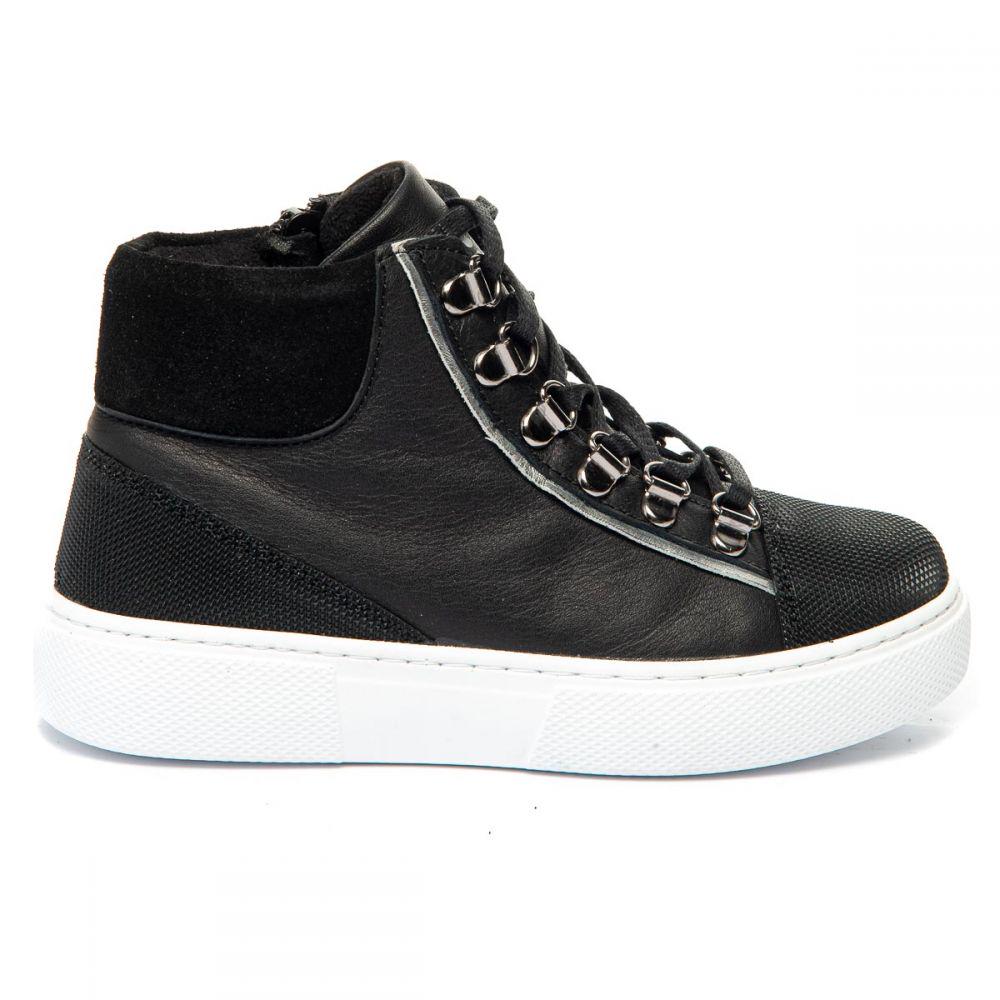 Ботинки для девочек The Leo 1341 р. 32 21 см Черный - фото 2 Ботинки для девочек The Leo 1341 р. 32 21 см Черный - фото 2