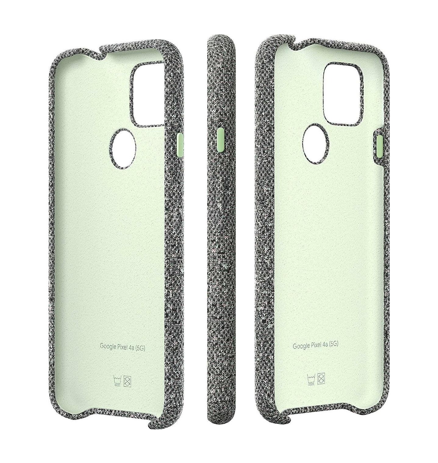 Протиударний чохол Official Fabric Case GA02064 для Google Pixel 4a 5G (6.2") Static Gray - фото 4