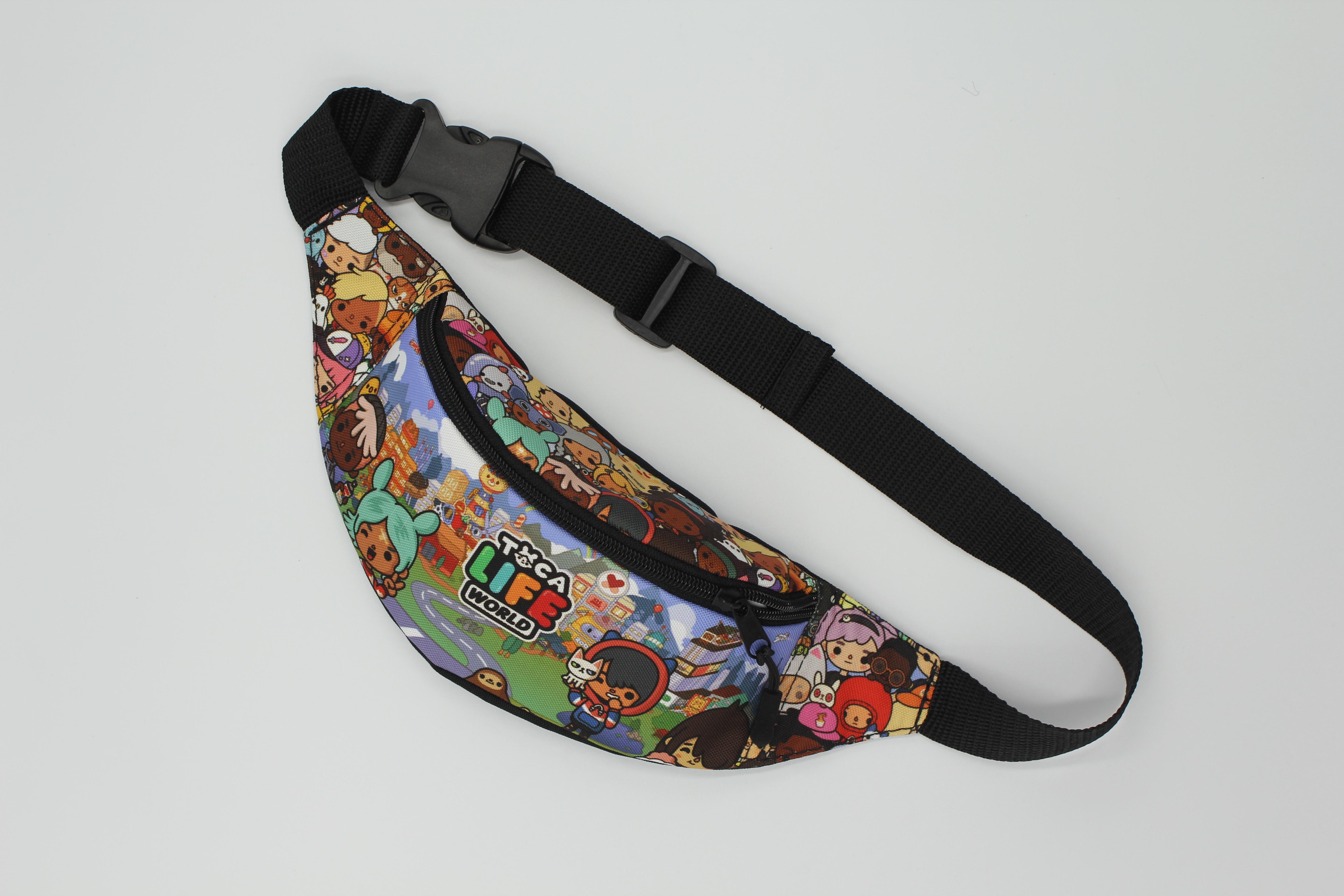 Бананка дитяча з регулюючим ремінцем 4-8 років Toca Life Різнокольоровий (Д-027) - фото 1 Бананка дитяча з регулюючим ремінцем 4-8 років Toca Life Різнокольоровий (Д-027) - фото 1