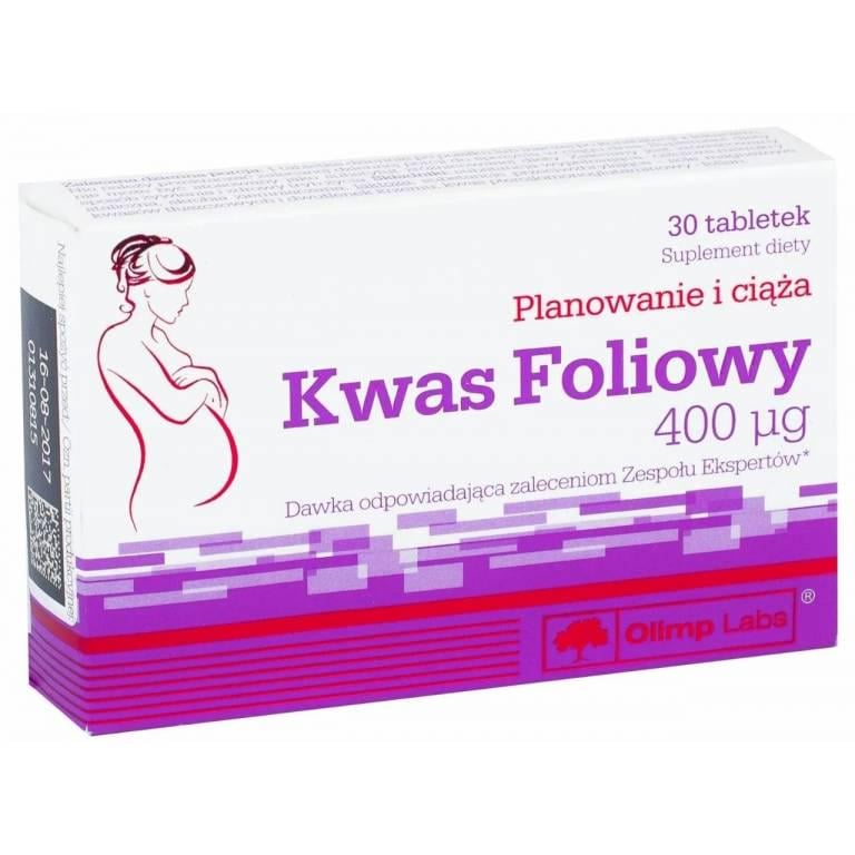 Витамин B для спорта Olimp Nutrition Folic Acid 30 Tabs