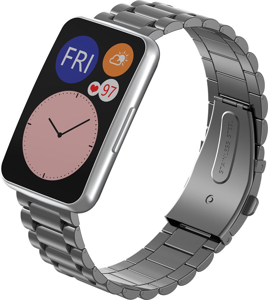 Браслет металлический Shape для Huawei Watch Fit Grey (21208-33)