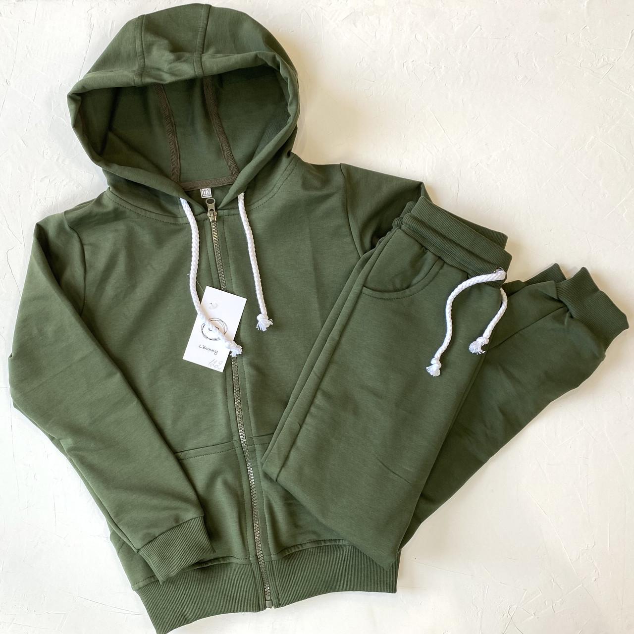 Костюм спортивный детский Little Bunny 122 см Хаки (2743905663)