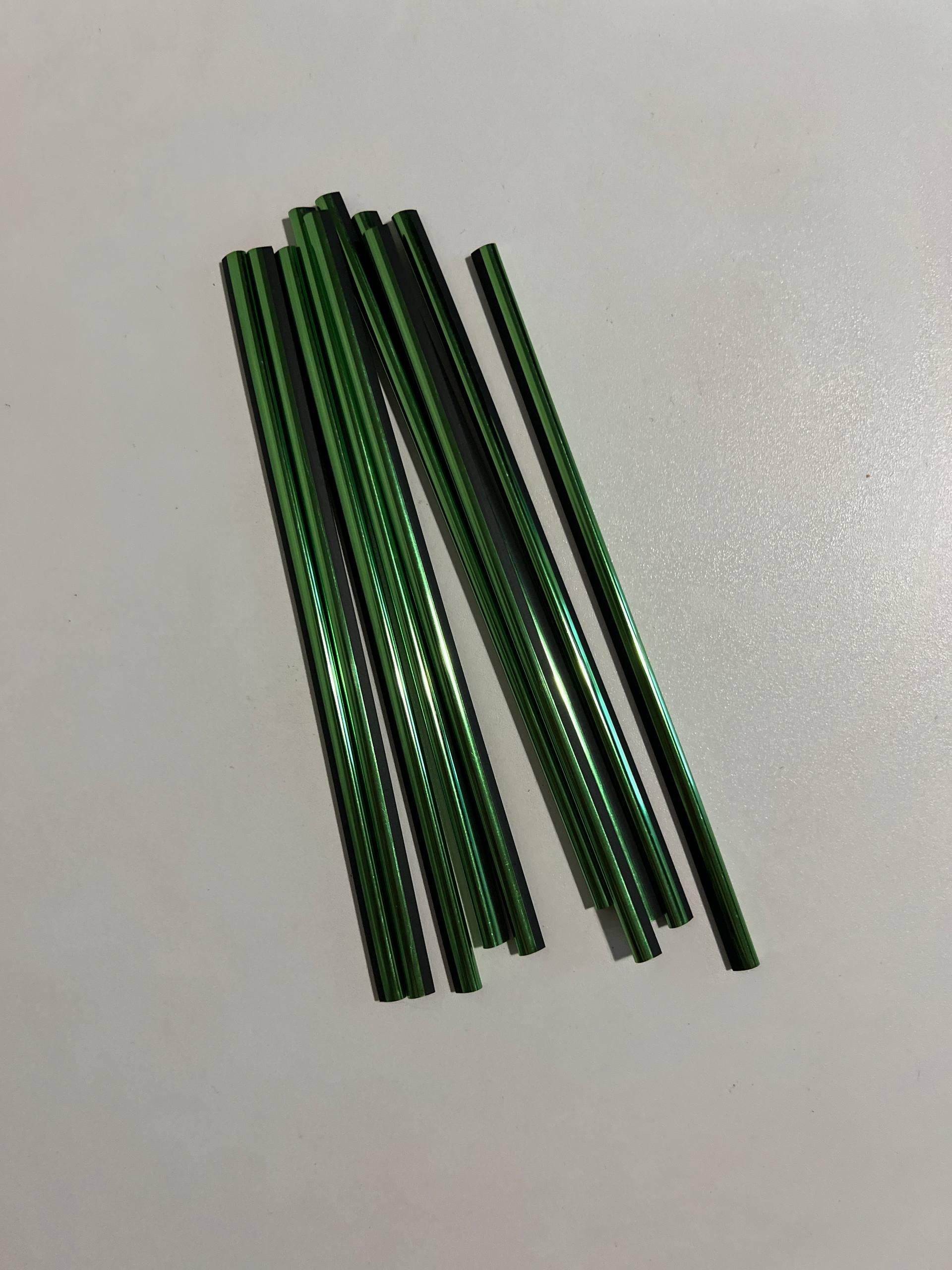 Лента декоративная на решетки вентиляции авто 10шт\уп 20см зелений