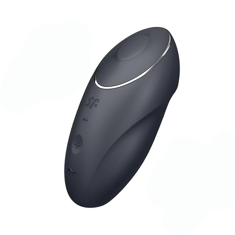 Вибратор клиторальный с пульсацией Satisfyer Tap&Climax 1 11 см Черный (51237)